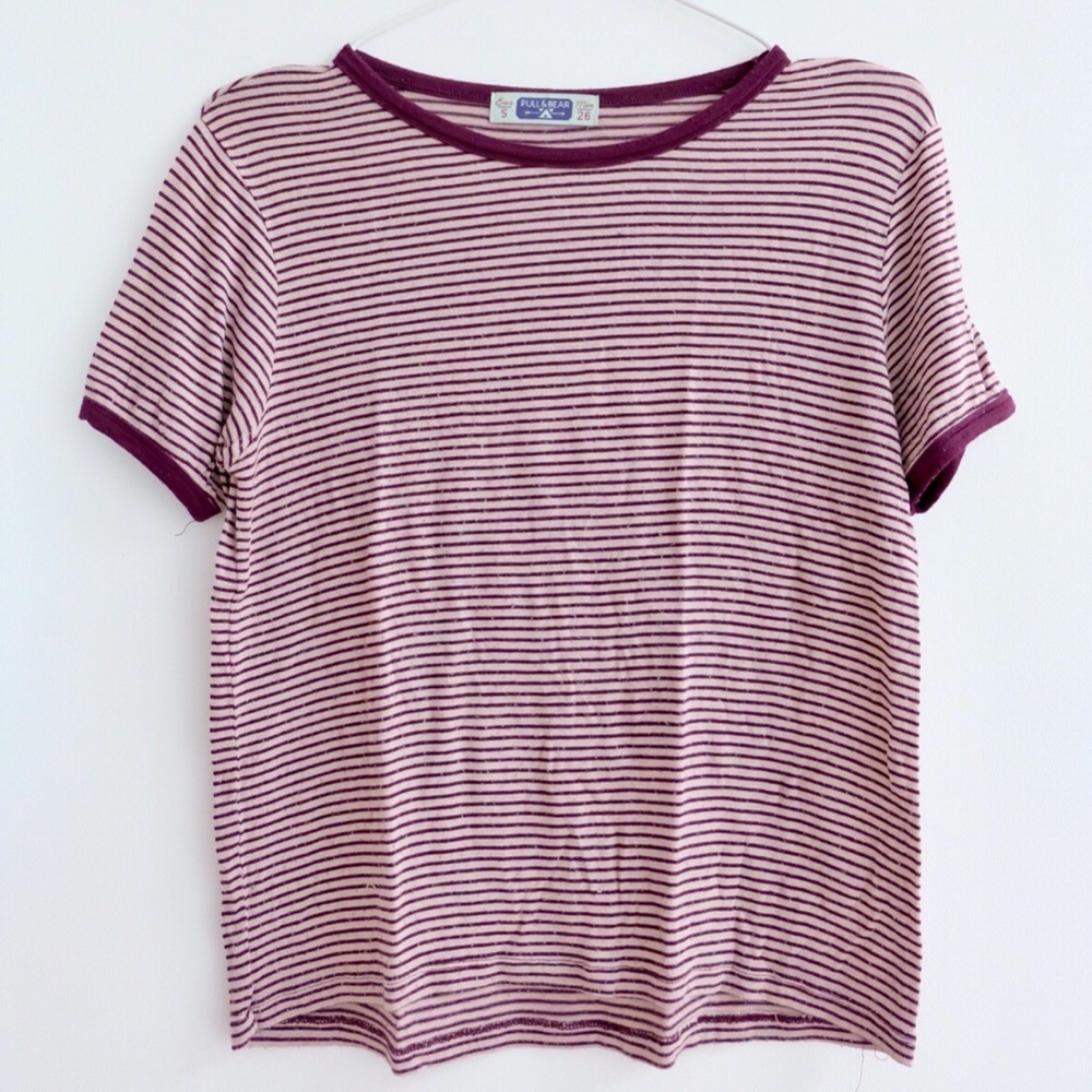 Pull & Bear Striped Tee